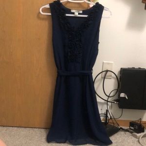 Forever 21 dark blue dress